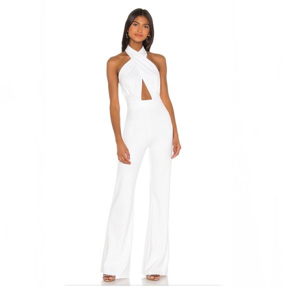 Amanda Uprichard Pants - Amanda Uprichard X REVOLVE Zahara Jumps in Optic White